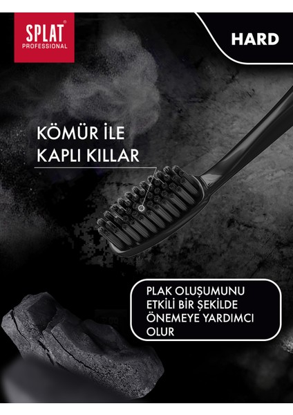 Ultra Clean Kömür Mikro Partikül Kaplamalı Hard Diş Fırçası indirimleri