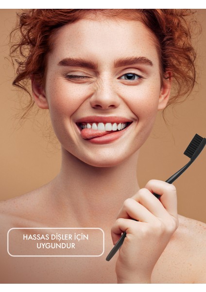 Ultra Clean Kömür Mikro Partikül Kaplamalı Hard Diş Fırçası
