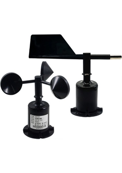 30M/S Polikarbon Rüzgar Hızı Yön Sensörü Hava Istasyonu Dış Mekan 3 Bardak Anemometre Sensör Çıkışı 0-5V (Yurt Dışından)