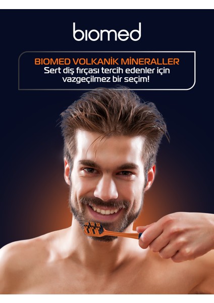 Minarel Hard Diş Fırçası Volkanik Minarel ile Kaplı Kıllar Diş Fırçası indirimleri