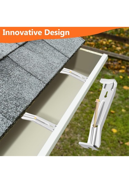 28'li Paket Gizli Oluk Braketleri, Sağlam Yağmur Oluğu Braketleri (Yurt Dışından) fırsatları