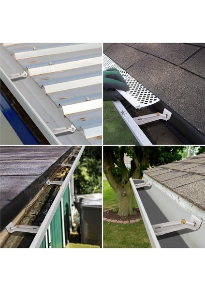 28'li Paket Gizli Oluk Braketleri, Sağlam Yağmur Oluğu Braketleri (Yurt Dışından) indirimleri