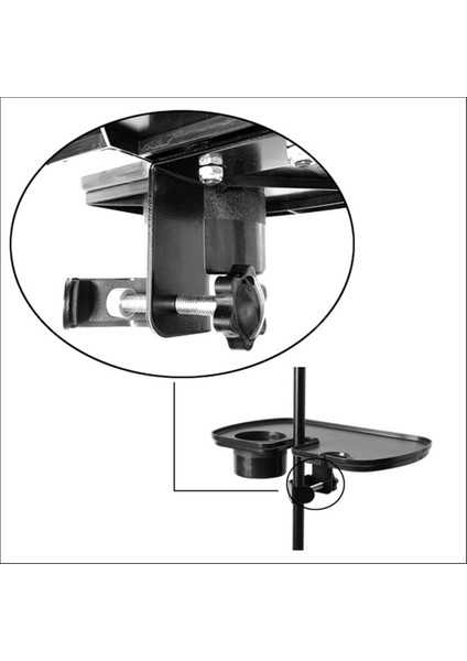 Mikrofon Standı Tepsisi Çok Amaçlı Mikrofon Rafı Bardak Tutucu ile (Yurt Dışından) indirimleri