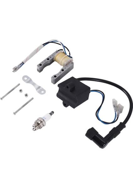 Motor Cdı Ateşleme Bobini Manyeto Stator Bobini Buji Kiti 2 Zamanlı 49CC 50CC 60CC 80CC Motosiklet Bisikleti Için (Yurt Dışından) modelleri