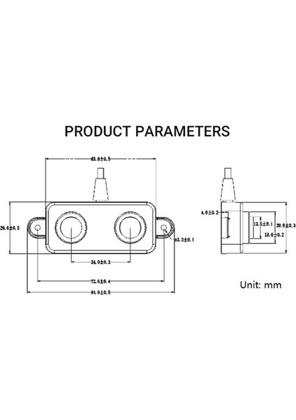 Arduino Raspberry Pi Için Su Seviyesini Ölçmek Için Ultrasonik Mesafe Ölçme Sensörü IP67 Su Geçirmez RS485 3-450 cm (Yurt Dışından) indirimleri