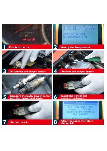 04E906262A Audı A3 Seat Leon Skoda Vw Için Lambda Oksijen O2 Sensörü (Yurt Dışından) fiyatları