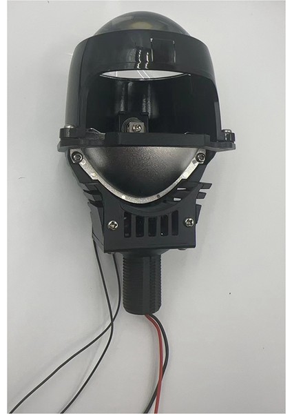 Araba Evrensel 2,5 Inç LED Farlar Mercekler Çift Lambalar Araba LED Mercek Lhd Araba Işığı Modifiye Aksesuarlar (Yurt Dışından)