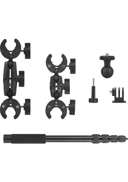 INSTA360 Djı Gopro Panoramik Selfie Çubuğu Montaj Braketi Aksesuarı (Yurt Dışından)