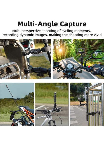 INSTA360 Djı Gopro Panoramik Selfie Çubuğu Montaj Braketi Aksesuarı (Yurt Dışından) modelleri