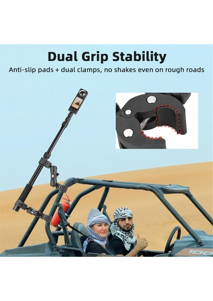 INSTA360 Djı Gopro Panoramik Selfie Çubuğu Montaj Braketi Aksesuarı (Yurt Dışından) indirimleri