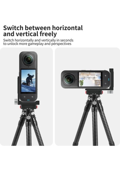 INSTA360 X2/3/4/5 Action Cam Hızlı Çıkarma Tripod Adaptörü Için (Yurt Dışından) indirimleri