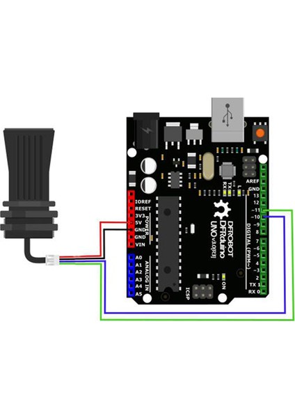 Arduino Sensörü (RS485) Için Yüksek Doğruluklu Su Geçirmez Ultrasonik Mesafe Sensörü Penetrasyon Duman Toz Daha Geniş Menzil 7,5 M (Yurt Dışından) modelleri