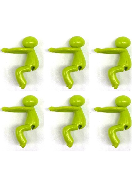 Bitki Çoğaltılması Için 6 Adet Sevimli Bitki Destek Çubuğu, Sarı Yeşil (Yurt Dışından)