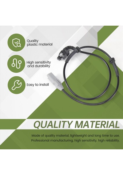 Peugeot 308 408 C4 Ds4 2008-17 Için Arka Tekerlek Abs Hız Sensörü 4545L0 (Yurt Dışından) indirimleri