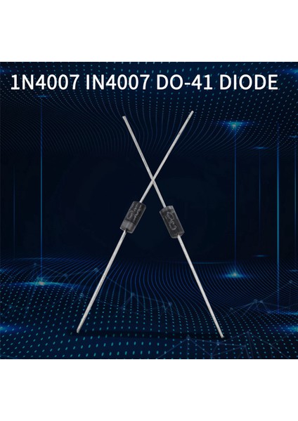 100 Adet Doğrultucu Diyot 1N4007 IN4007 Do-41 1A 1000V (Yurt Dışından) fırsatları