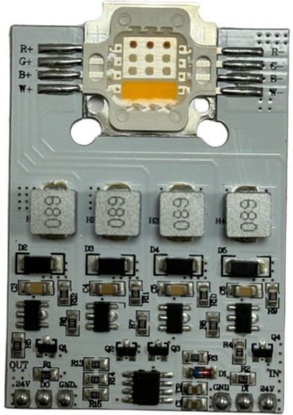 Adreslenebilir UCS2904 12W Rgbw Yüksek Güçlü LED Piksel Modül Işığı DC12V Giriş Rgbw Dijital LED Işığı Projektör Işıkları Için (A) (Yurt Dışından) fiyatları