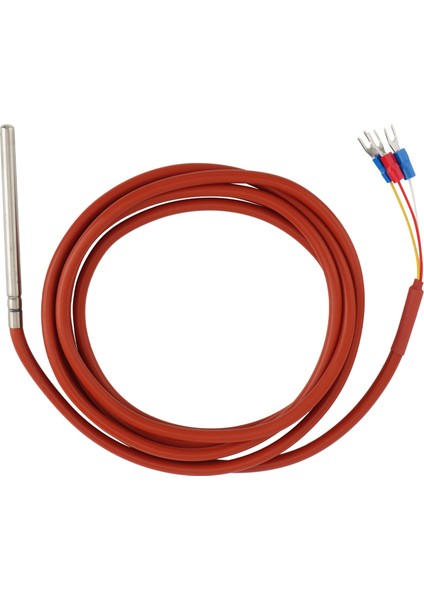 PT100 Rtd Sıcaklık Sensörü 6MMX80MM Sınıf B 2m Silikon Jel Kaplamalı (Yurt Dışından) fırsatları