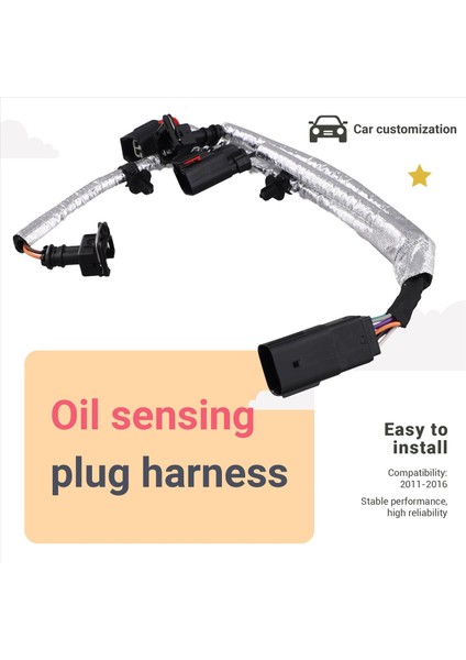 Jeep Dodge Chrysler Için Vuruntu Yağı Basıncı ve Sıcaklık Sensörü Kablolaması (Yurt Dışından) indirimleri