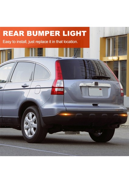 Honda Crv Cr-V 2007 2008 2009 Için 2 Adet Çok Işlevli LED Arka Tampon Lambası Arka Sis Lambası Otomatik Ampul Fren Lambası Reflektörü (Yurt Dışından) fırsatları