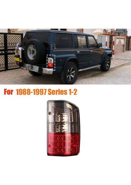 Nissan Patrol Gq 1988-1997 Için Arka Tampon Sol LED Arka Lamba Grubu Fren Stop Lambası 2655505J00 (Yurt Dışından) fiyatları