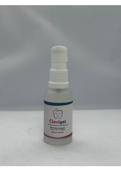 Nane Karanfil Papatya Aromalı Bitkisel Diş Jeli