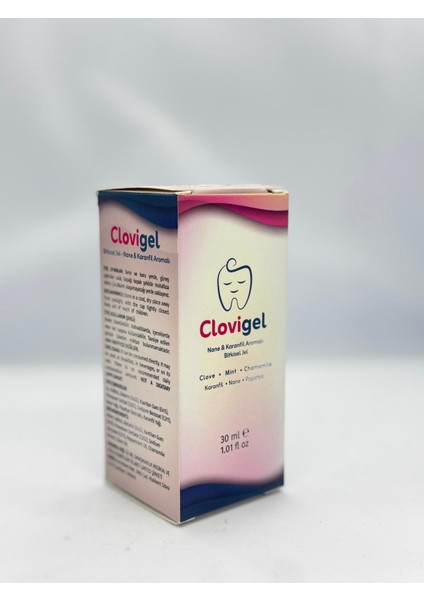 Nane Karanfil Papatya Aromalı Bitkisel Diş Jeli