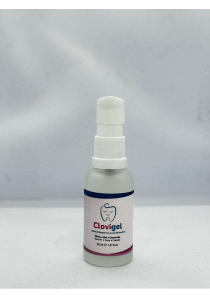 Nane Karanfil Papatya Aromalı Bitkisel Diş Jeli