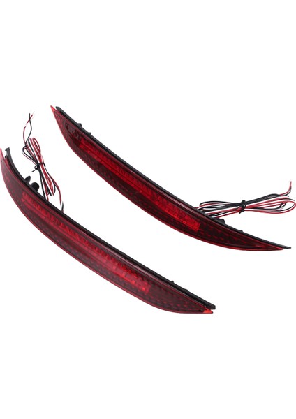 2 Adet Araba Kırmızı Lens LED Arka Tampon Reflektörü LED Fren Lambası Arka Sis Lambası Kia K3 Cerato Forte 2012-2016 (Yurt Dışından)