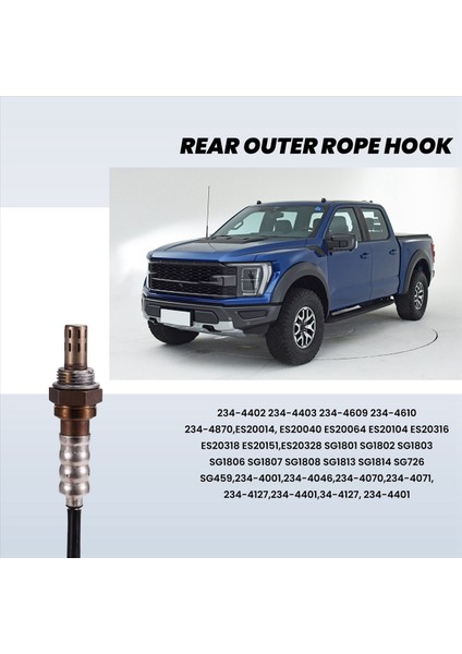 Ford F150 Pickup 4.2l 4.6l 5.4l 1997-2008 Için 4 Set Oksijen O2 Sensörü (Yurt Dışından) fiyatları