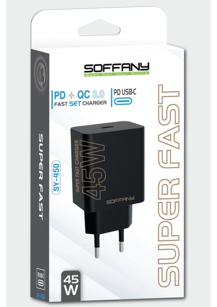 SY-450 45W PD TURBO C-to-C Şarj & Data Kablosu fiyatları