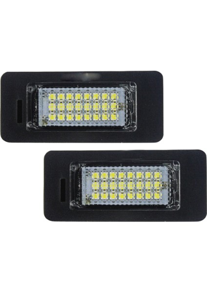 Bmw 1 3 5 Serisi E82 E90 E91 E60 X5 E70 X6 E71 Için 63267165646 63267193293 LED Araba Arka Plaka Lambası (Yurt Dışından)