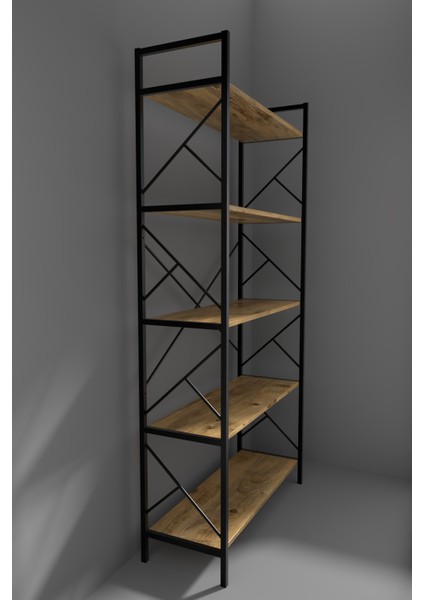 5 Raf Dekoratif 180 cm Kitaplık indirimleri