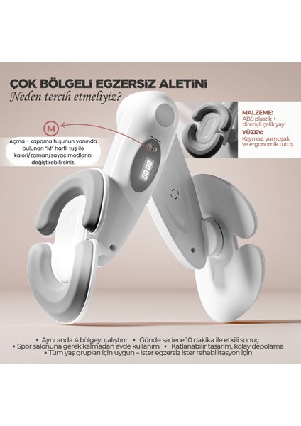 İç Bacak Egzersiz Aleti Thigh Master Kegel Cihazı Pelvik Taban Kas Aleti Kalça ve Kol Sıkılaştırıcı