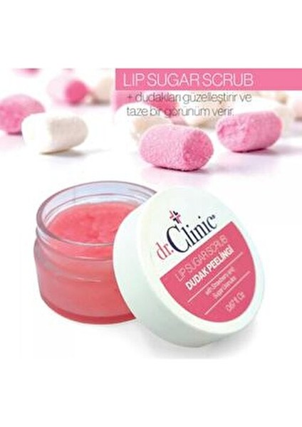 Dudak Peelingi Çilek Aromalı Ölü Deri Temizleyici 20 ml Dudak Nemlendirici fiyatları