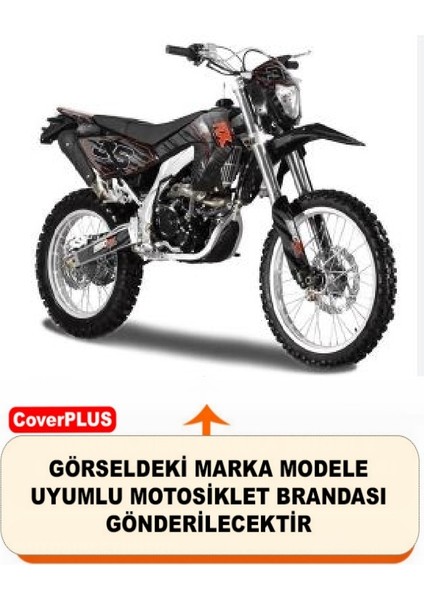 Asya Rx 250 Cross Motor Brandası Siyah Arka Çanta Uyumlu Motorsiket Brandası Motor Örtüsü Çadır Su Geçirmez Motosiklet Kılıfı Motor Brandası fiyatları