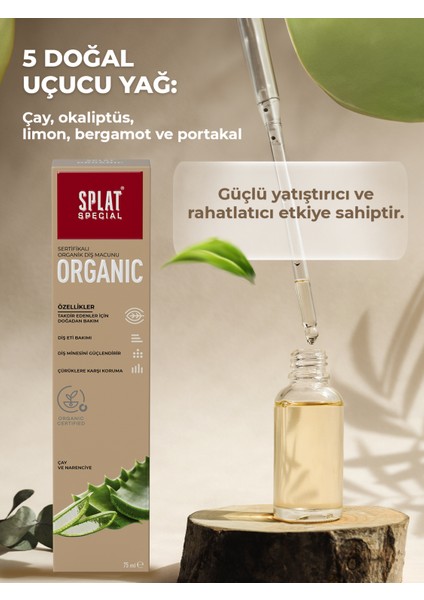 Special Organik Diş Macunu 75 ml – Doğal İçerikli, Hassas Diş ve Diş Etleri İçin Nazik Koruma fiyatları