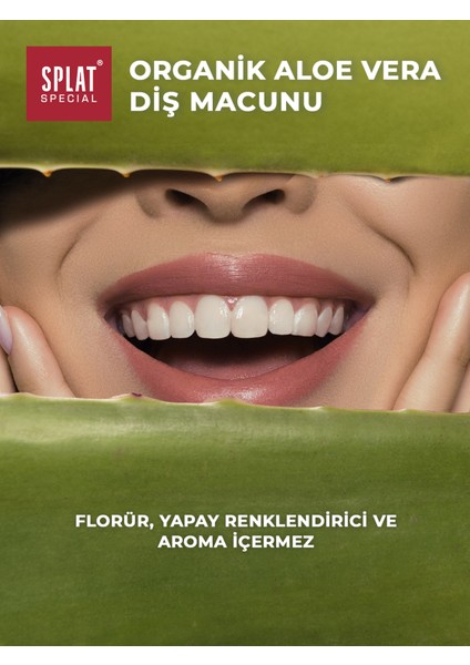 Special Organik Diş Macunu 75 ml – Doğal İçerikli, Hassas Diş ve Diş Etleri İçin Nazik Koruma fırsatları
