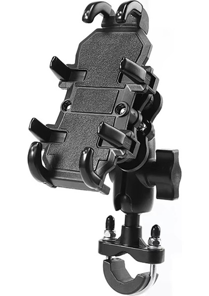 Motosiklet Sürüş Gidonu Telefon Tutucu Gidon Şokunu Emer (Yurt Dışından)