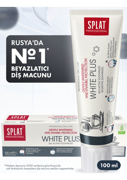 Professional White Plus Diş Macunu 100 ml indirimleri