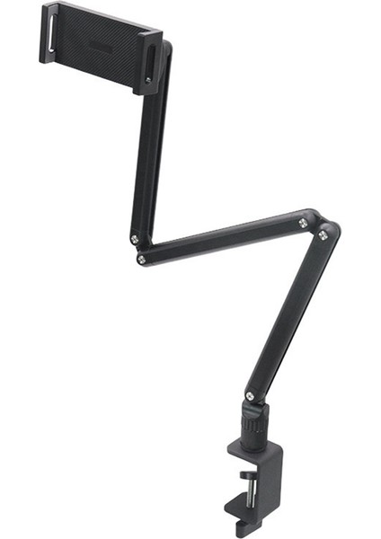 Taşınabilir Tablet Tutucu Destekli Masaüstü Döndürülebilir Katlanır Stand (Yurt Dışından)