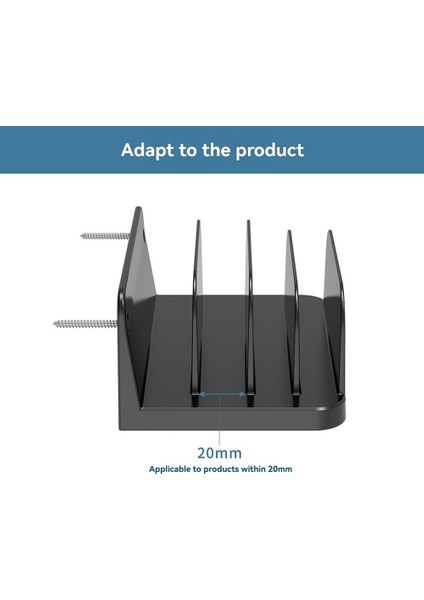 Evrensel Duvara Monte Telefon Tutucu Beyaz (Yurt Dışından) fırsatları