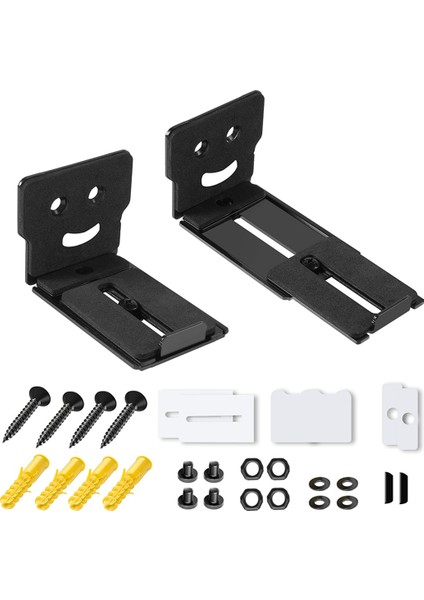 Lg Samsung Soundbar Hoparlörü Için Hoparlör Duvar Montajlı Yüzer Raf, A (Yurt Dışından)