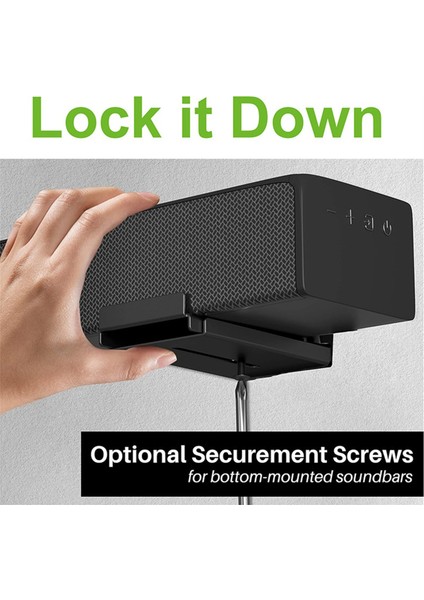 Lg Samsung Soundbar Hoparlörü Için Hoparlör Duvar Montajlı Yüzer Raf, A (Yurt Dışından) fiyatları