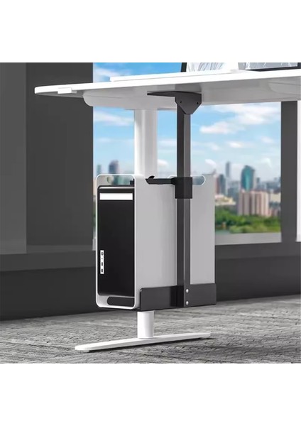 Evrensel Pc Kasası Tutucu Masa Altı Duvar Yan Montajlı Cpu Standı, A (Yurt Dışından) modelleri