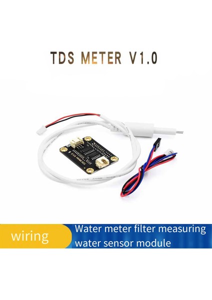 Arduino Unor 3 Için Uno Tds Sensörü Ölçer V1.0 Kart Modülü Su Sayacı Filtresi Su Kalitesini Ölçer (Yurt Dışından) modelleri