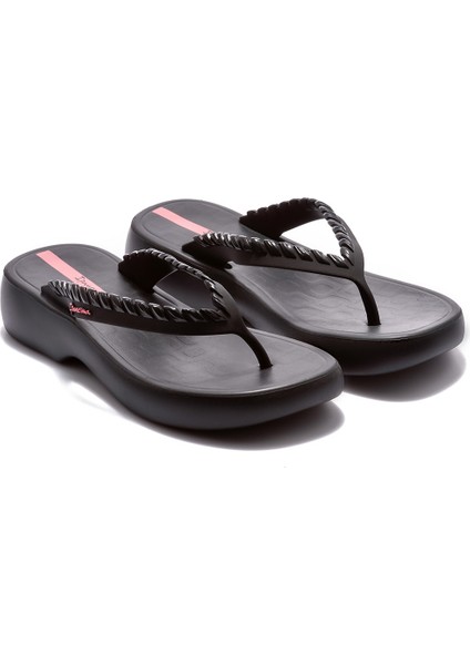 Verano Kadın Parmak Arası Terlik Siyah 35/42