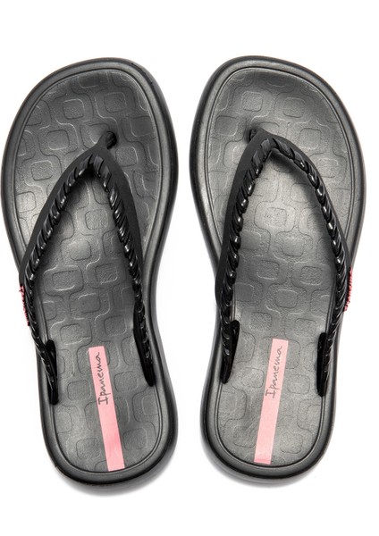 Verano Kadın Parmak Arası Terlik Siyah 35/42