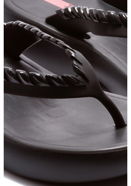 Verano Kadın Parmak Arası Terlik Siyah 35/42