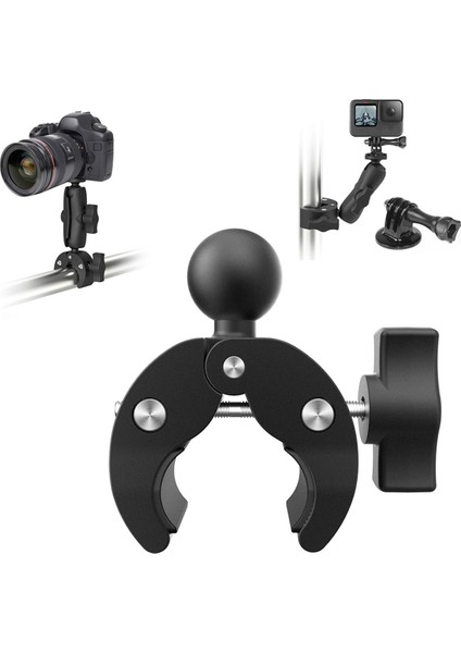 GOPRO/INSTA360 Garmin Kamera Bisiklet Gidonu Korkuluğu Süper Kelepçe B (Yurt Dışından) fırsatları