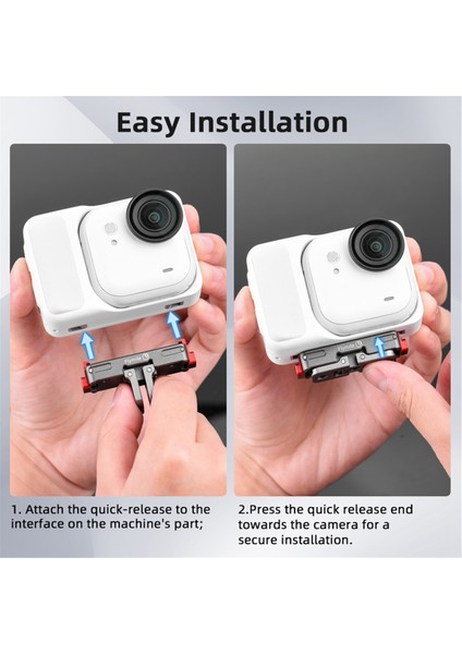 INSTA360 Go Ultra Için Flymile Manyetik Hızlı Çıkarma Montajı (Yurt Dışından) modelleri